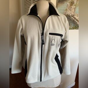 Sierra Designs Women's Cream and Black Teddy Jacket